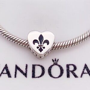 Pandora New Orleans Logo Charm